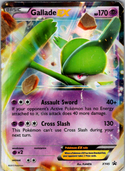 Gallade EX XY45 Pokemon TCG XY: Black Star Promo - Image 1