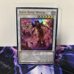 yugioh Rage Rose Witch DOOD-EN040 Doom of Dimensions 1st Edition (ultra rare) - Image 1
