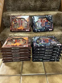 Bandai One Piece Card Game Illustration Box vol. 5 / 6 Brand New LOT OF 14 - Image 1