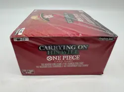 One Piece TCG English OP-13 Carrying On His Will Booster Box SEALED NEW - Image 3
