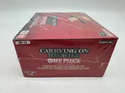 One Piece TCG English OP-13 Carrying On His Will Booster Box SEALED NEW - Image 4