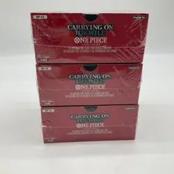 Lot of (3) One Piece TCG OP-13 English Carrying On His Will Booster Boxes SEALED - Image 4