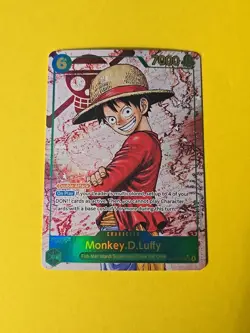 Monkey D. Luffy OP13-118 SEC Alt Art - One Piece Carrying On His Will English - Image 1