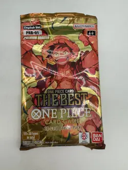 Lot of (32) One Piece TCG English PRB-01 The Best Booster Packs SEALED - Image 2