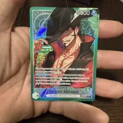Dracule Mihawk - OP14-020 (Alternate Art) OP14-020 The Azure Sea's Seven Foil - Image 1