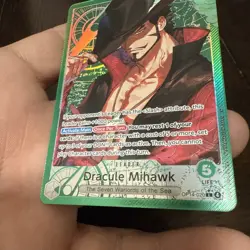 Dracule Mihawk - OP14-020 (Alternate Art) OP14-020 The Azure Sea's Seven Foil - Image 3