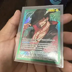 Dracule Mihawk - OP14-020 (Alternate Art) OP14-020 The Azure Sea's Seven Foil - Image 5