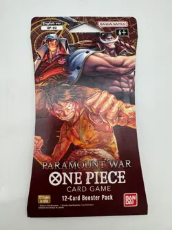 Lot of (25) One Piece TCG English OP-02 Paramount War Sleeved Booster Packs - Image 2