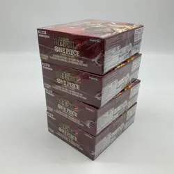 Lot of (4) One Piece TCG PRB-02 English Premium Booster Boxes SEALED - Image 3