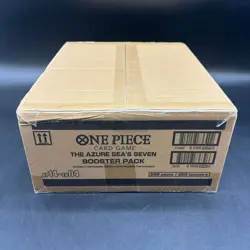 One Piece OP14-EB04 The Azure Sea's Seven English 12 Booster Box Case Sealed - Image 3