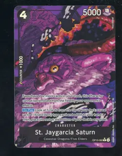 One Piece English OP13-083 St Jaygarcia Sturn Special Alternate Art Rare - Image 1