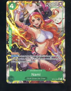 One Piece English OP14-EB04 Nami Alternate Art Super Rare #031 - Image 1
