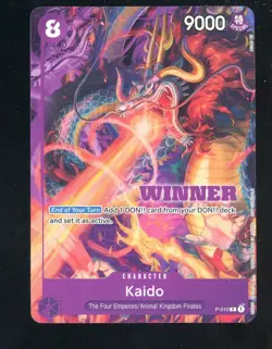 One Piece English P-010 Kaido Winner Pack Vol.5 Promo - Image 1