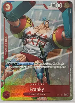 Franky Parallel ST21-011 Starter Deck EX GEAR 5 One Piece English NM - Image 1