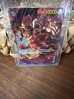 Monkey D. Luffy Alt Art SEC OP09-119 Emperors in the New World OPTCG - Image 1