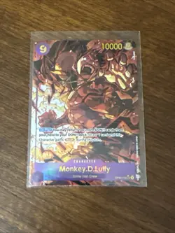 Monkey D. Luffy Alt Art SEC OP09-119 Emperors in the New World OPTCG - Image 4