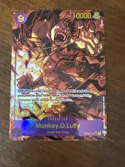 Monkey D. Luffy Alt Art SEC OP09-119 Emperors in the New World OPTCG - Image 5