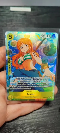 Nami (053) (Alternate Art) EB03-053 One Piece Heroines Edition Foil Mint English - Image 1
