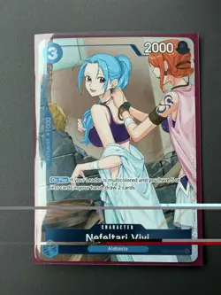 Nefeltari Vivi EB02-026 EB03 Alt Art Heroines Dash Pack One Piece TCG English - Image 1