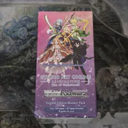 Weiss Schwarz Sword Art Online Alicization War of Underworld Booster Box 8885009406242 - Image 1
