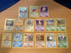 Pokemon WOTC Holo Lot 15 Cards LP/MP - Image 1