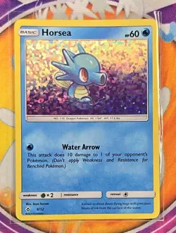 🔥Pokemon TCG McDonald's Promo Horsea 3/12 Holo Promo Card Sleeved/Protected👍📈 - Image 3