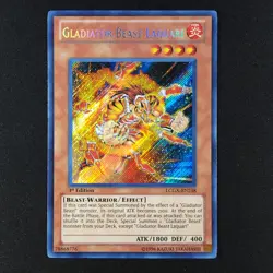 Gladiator Beast Laquari LCGX-EN238 - Legendary Collection - Yugioh Card - Image 1