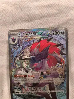 N's Zoroark EX SIR 286/217 PACK FRESH Ascended Heroes Pokemon Card FREE SHIPPING - Image 2