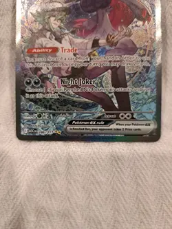 N's Zoroark EX SIR 286/217 PACK FRESH Ascended Heroes Pokemon Card FREE SHIPPING - Image 3