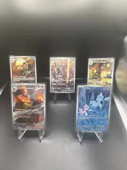Pokemon TCG: SV: White Flare 5 Card Illustration Rare Lot English NM. - Image 1