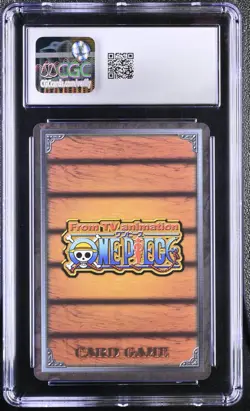 CGC 10 Sanji One Piece Card Game (2002) JPN SB-C04 Foil - Image 2