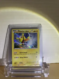 2016 Pokemon TCG XY Trainer Kit Box Holo Pikachu Libre Card 30/30 - Image 3