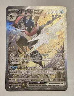 Pokemon Greninja ex 132 Scarlet & Violet Promo Card Holo NM 🔥🔥 - Image 1