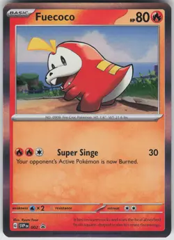 Fuecoco - 002 Holo Promo SV: Scarlet & Violet Promo Cards 002 Pokemon - Image 1