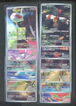 Lot of (12) Assorted Pokemon Korean sv9a sv4M sv4K Art Rare Cards - Image 1