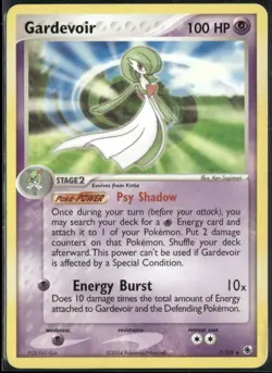 Gardevoir 7/109 EX Ruby & Sapphire Pokemon English Card (MP) - Image 1