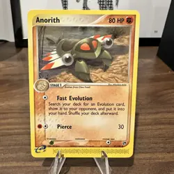 Pokemon Card Anorith (EX Sandstorm) 27/100 PLAYED Non-Holo Uncommon TCG LP - Image 1