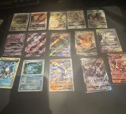 Pokemon Card Lot 15 Cards - Image 1
