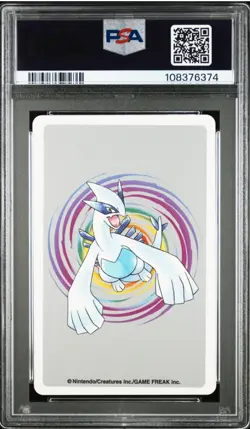 2000 POKEMON SILVER VERSION PLAYING CARDS 7 OF DIAMONDS #148 DRAGONAIR PSA 10 - Image 2