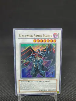 Blackwing Armor Master CRMS-EN041 Ultra Rare 1st Edition HP Yugioh Card - Image 1