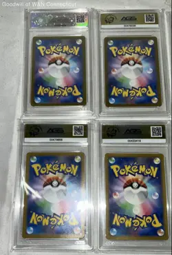 Lot of 12 Graded Japanese Pokemon Cards AGS / DSG Gem Mint 10 & Mint+ 9.5 - Image 3
