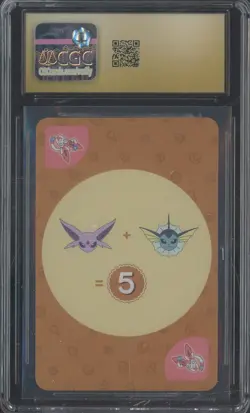 2019 Pokemon Korean Playing Cards Point Salad Eevee Edition Sylveon CGC 10 - Image 2