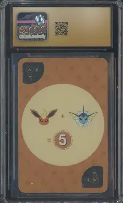 2019 Pokemon Korean Playing Cards Point Salad Eevee Edition Umbreon CGC 10 - Image 2