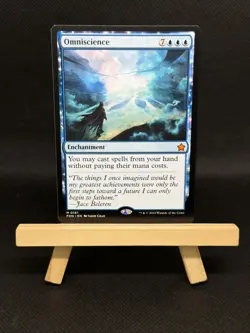 Magic the Gathering: Foundations Omniscience #0161 NM-M - Image 1