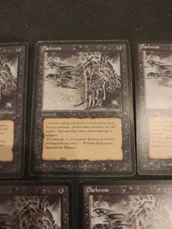 MTG - 5x - Darkness - Legends Magic the Gathering 1994 2 HP 3 LP - Image 3