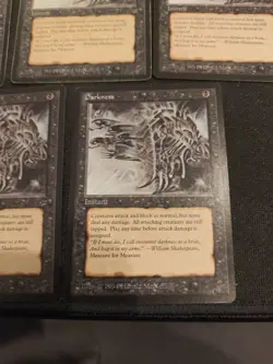 MTG - 5x - Darkness - Legends Magic the Gathering 1994 2 HP 3 LP - Image 5