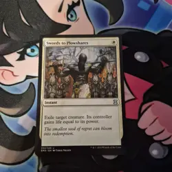 MTG Swords to Plowshares Eternal Masters Uncommon 2016 - NM - Image 1