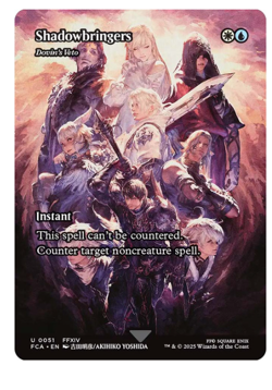 Shadowbringers - Dovin's Veto - Showcase Final Fantasy MTG - Image 1