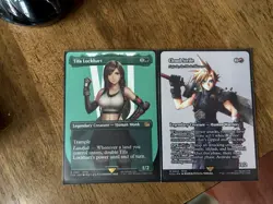 Cloud Strife Tifa Lockhart 42 391 Final Fantasy MTG NM NEW - Image 1