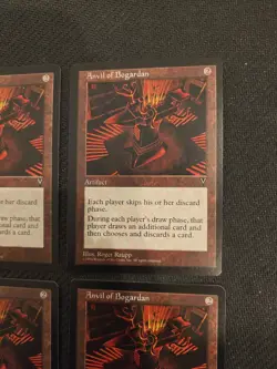 Magic The Gathering MTG Anvil of Bogarden Visions x4 RARE EX/LP Reserved List - Image 5